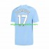 Maglia Manchester City Kevin De Bruyne 17 Uomo Casa Divisa 2023-2024 Manica Corta