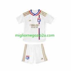 Maglia Olympique Lyonnais Bambino Casa Divisa 2023-2024 Manica Corta