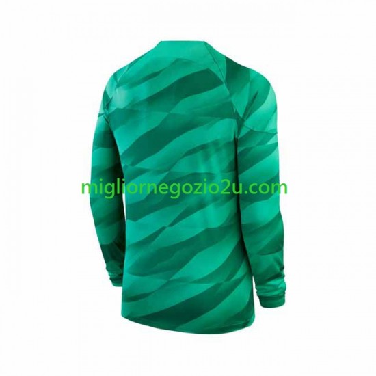 Maglia Paris Saint-Germain Portiere Uomo Casa Divisa 2023-2024 Manica Lunga