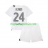 Maglia AC Milan Simon Kjaer 24 Bambino Trasferta Divisa 2023-2024 Manica Corta