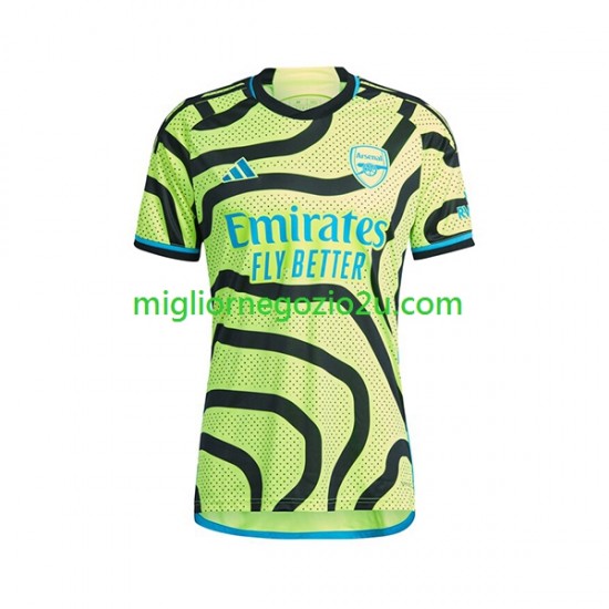 Maglia Arsenal Odegaard 8 Bambino Trasferta Divisa 2023-2024 Manica Corta