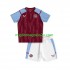 Maglia Aston Villa Bambino Casa Divisa 2023-2024 Manica Corta