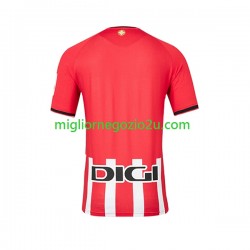 Maglia Athletic Bilbao Uomo Casa Divisa 2023-2024 Manica Corta