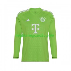 Maglia FC Bayern München Manuel Neuer 1 Portiere Uomo Trasferta Divisa 2023-2024 Manica Lunga