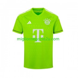 Maglia FC Bayern München Manuel Neuer 1 Portiere Uomo Trasferta Divisa 2023-2024 Manica Corta