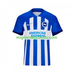 Maglia Brighton & Hove Albion Uomo Casa Divisa 2023-2024 Manica Corta
