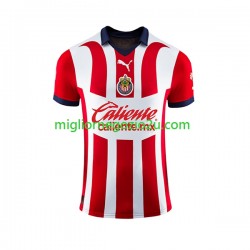 Maglia CD Guadalajara Uomo Casa Divisa 2023-2024 Manica Corta