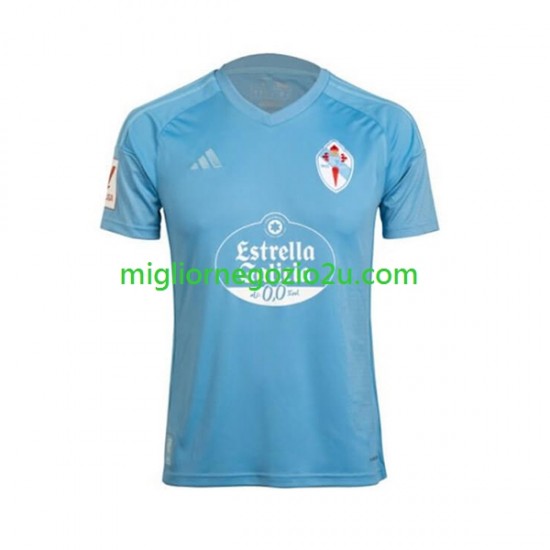 Maglia Celta de Vigo Uomo Casa Divisa 2023-2024 Manica Corta