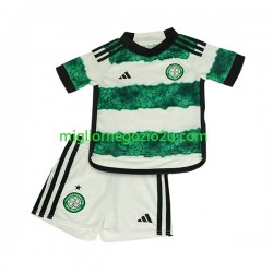 Maglia Celtic Bambino Casa Divisa 2023-2024 Manica Corta