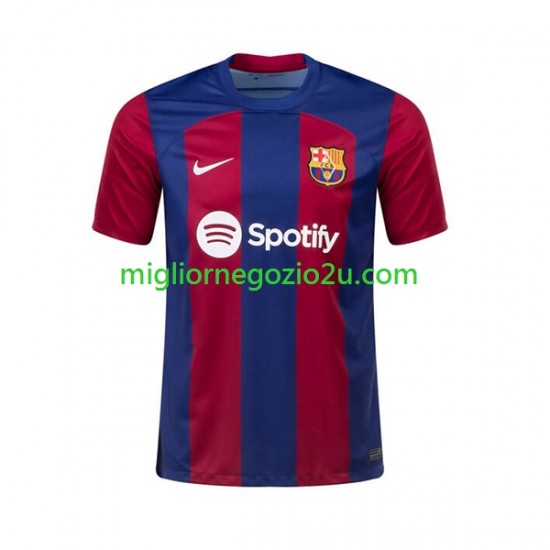 Maglia FC Barcelona Pedri 8 Uomo Casa Divisa 2023-2024 Manica Corta