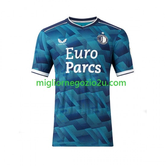 Maglia Feyenoord Rotterdam Uomo Trasferta Divisa 2023-2024 Manica Corta