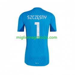 Maglia Juventus Wojciech Szczesny 1 Portiere Uomo Casa Divisa 2023-2024 Manica Corta