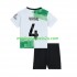 Maglia Liverpool Virgil van Dijk 4 Bambino Trasferta Divisa 2023-2024 Manica Corta