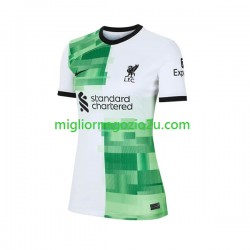 Maglia Liverpool Donna Trasferta Divisa 2023-2024 Manica Corta