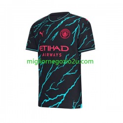 Maglia Manchester City Phil Foden 47 Uomo Terza Divisa 2023-2024 Manica Corta