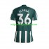 Maglia Manchester United Anthony Elanga 36 Uomo Trasferta Divisa 2023-2024 Manica Corta