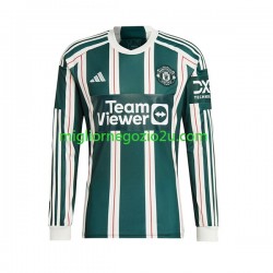 Maglia Manchester United Uomo Trasferta Divisa 2023-2024 Manica Lunga