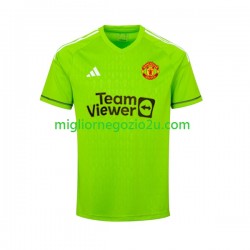 Maglia Manchester United Portiere Uomo Casa Divisa 2023-2024 Manica Corta