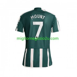 Maglia Manchester United Mount 7 Uomo Trasferta Divisa 2023-2024 Manica Corta