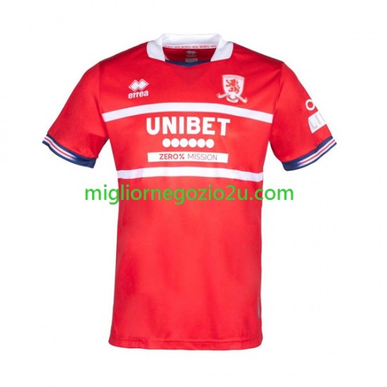 Maglia Middlesbrough Uomo Casa Divisa 2023-2024 Manica Corta