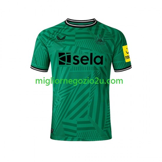 Maglia Newcastle United Uomo Trasferta Divisa 2023-2024 Manica Corta