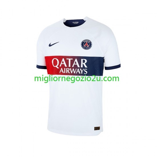 Maglia Paris Saint-Germain Uomo Trasferta Divisa 2023-2024 Manica Corta