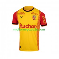Maglia RC Lens Uomo Casa Divisa 2023-2024 Manica Corta
