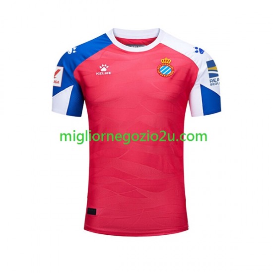 Maglia RCD Espanyol Uomo Trasferta Divisa 2023-2024 Manica Corta