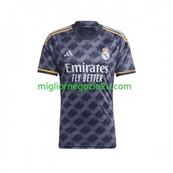 Maglia Real Madrid Vinicius Junior 7 Bambino Trasferta Divisa 2023-2024 Manica Corta