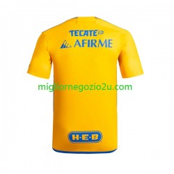 Maglia Tigres UANL Uomo Casa Divisa 2023-2024 Manica Corta