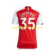 Maglia Arsenal Oleksandr Zinchenko 35 Uomo Casa Divisa 2023-2024 Manica Corta