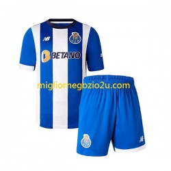 Maglia FC Porto Bambino Casa Divisa 2023-2024 Manica Corta