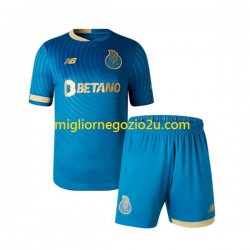 Maglia FC Porto Bambino Terza Divisa 2023-2024 Manica Corta