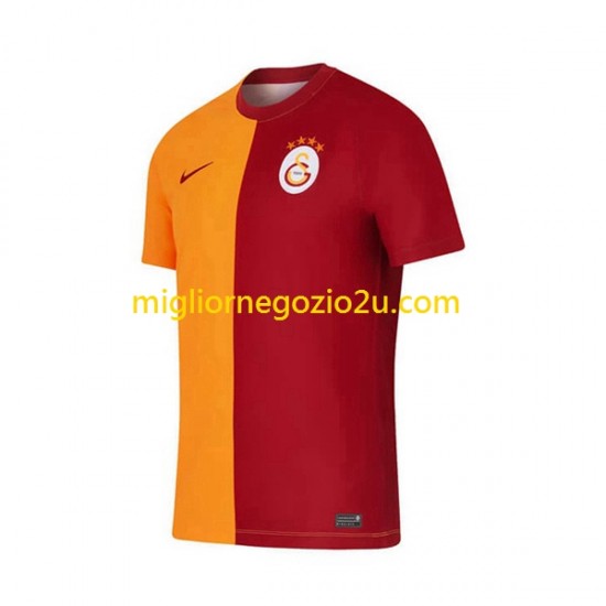 Maglia Galatasaray SK Uomo Casa Divisa 2023-2024 Manica Corta