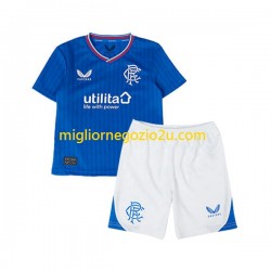 Maglia Rangers Bambino Casa Divisa 2023-2024 Manica Corta