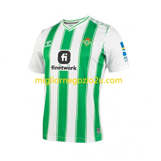 Maglia Real Betis Uomo Casa Divisa 2023-2024 Manica Corta
