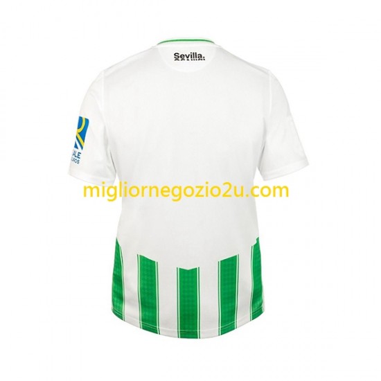 Maglia Real Betis Uomo Casa Divisa 2023-2024 Manica Corta