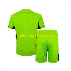 Maglia Real Madrid Portiere Bambino Casa Divisa 2023-2024 Manica Corta
