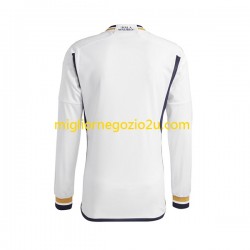 Maglia Real Madrid Uomo Casa Divisa 2023-2024 Manica Lunga