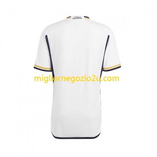 Maglia Real Madrid Uomo Casa Divisa 2023-2024 Manica Corta