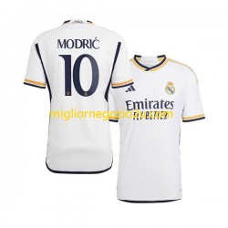 Maglia Real Madrid Modrić 10 Uomo Casa Divisa 2023-2024 Manica Corta