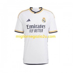 Maglia Real Madrid Rodrygo Goes 11 Bambino Casa Divisa 2023-2024 Manica Corta