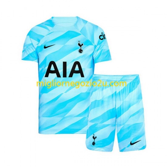Maglia Tottenham Hotspur Portiere Bambino Casa Divisa 2023-2024 Manica Corta