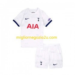 Maglia Tottenham Hotspur Bambino Casa Divisa 2023-2024 Manica Corta