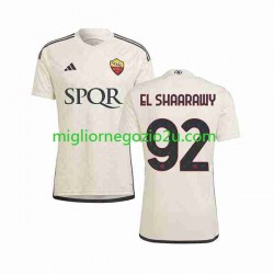 Maglia AS Roma El Shaarawy 92 Uomo Trasferta Divisa 2023-2024 Manica Corta