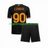 Maglia AS Roma Romelu Lukaku 90 Bambino Terza Divisa 2023-2024 Manica Corta