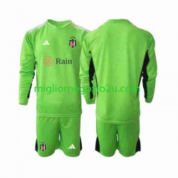 Maglia Besiktas Portiere Bambino Trasferta Divisa 2023-2024 Manica Lunga