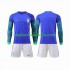 Maglia Brasile Bambino Trasferta Divisa Mondiali 2022 Manica Lunga
