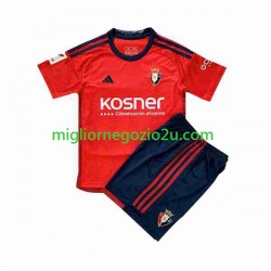 Maglia CA Osasuna Bambino Casa Divisa 2023-2024 Manica Corta
