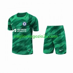 Maglia Chelsea Portiere Bambino Terza Divisa 2023-2024 Manica Corta